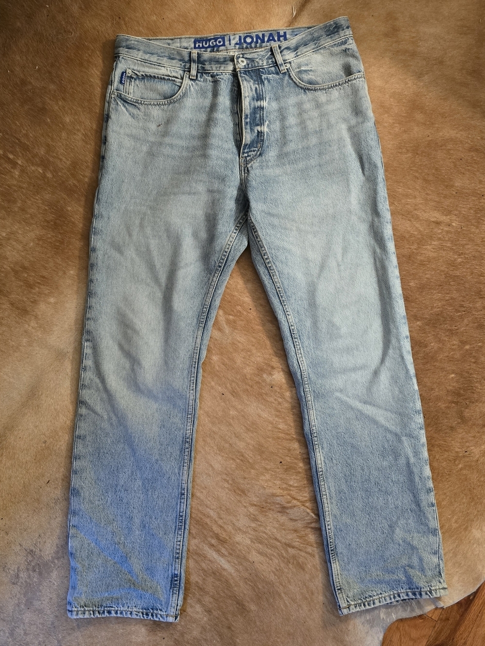 Hugo Boss Jonah Light Blue Straight Men’s Jeans